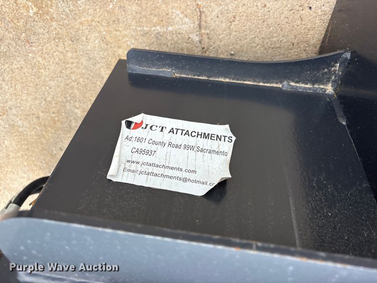 image for item ES8792 JCK skid steer tiller