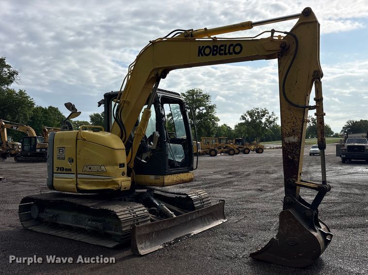 image for item ES8892 2013 Kobelco SK70SR-2 mini excavator