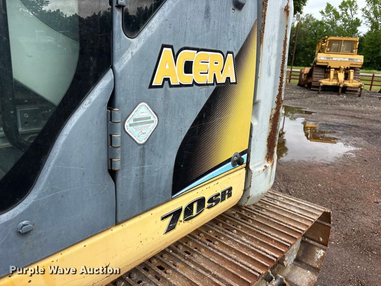 image for item ES8893 2009 Kobelco SK70SR-2 mini excavator