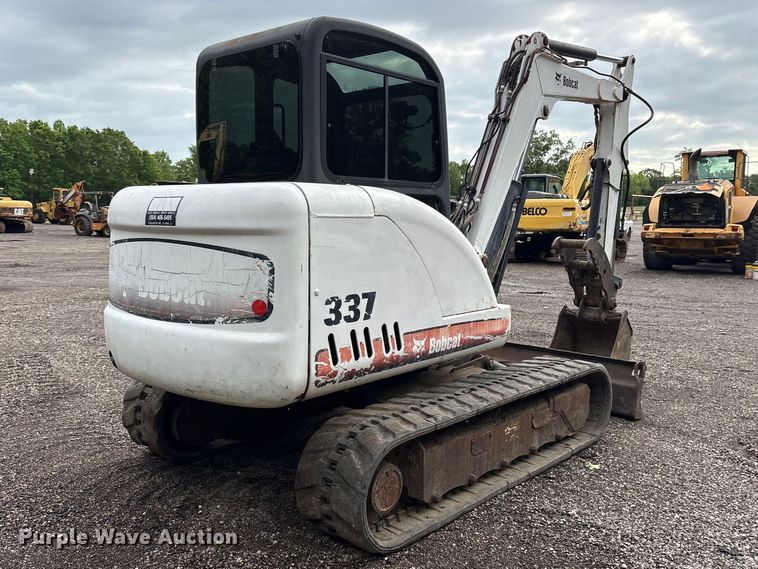 image for item ES8894 2007 Bobcat 337 G mini excavator