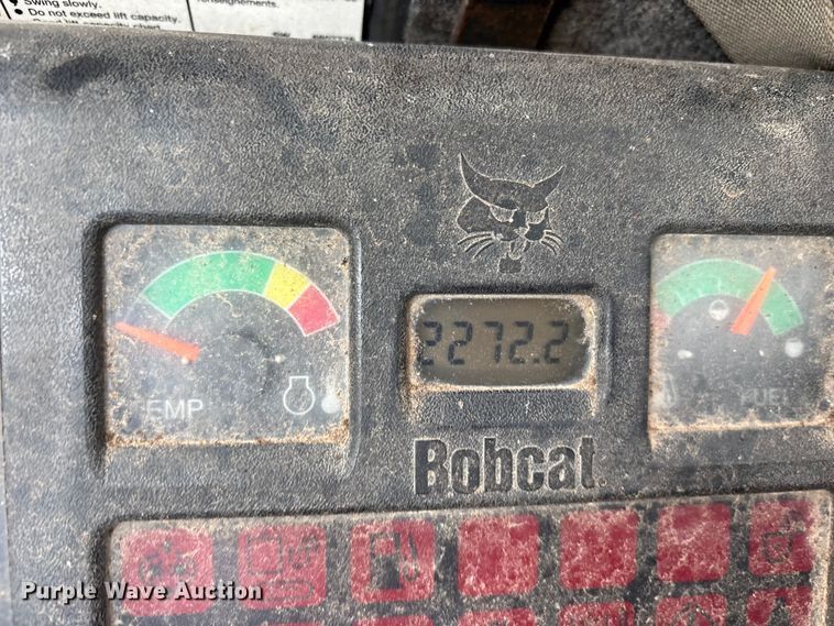 image for item ES8894 2007 Bobcat 337 G mini excavator
