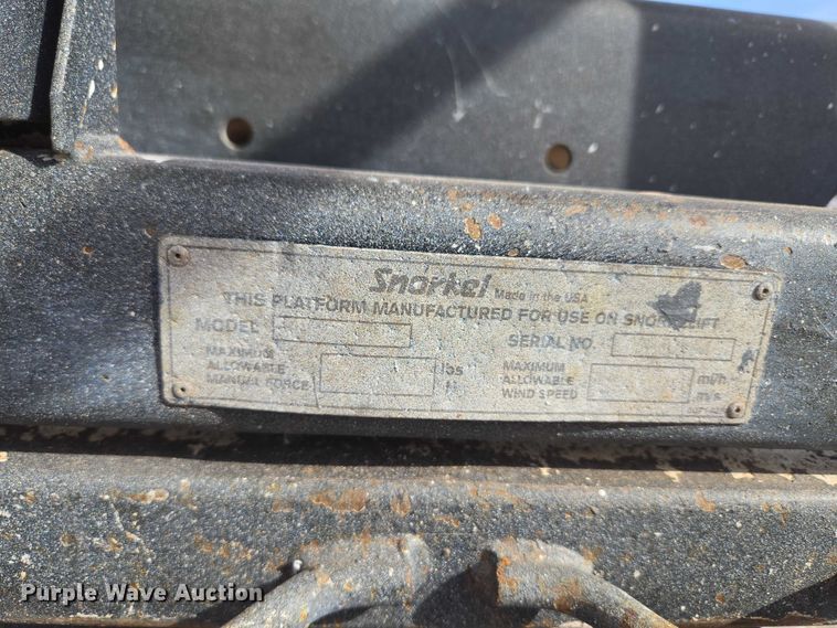 image for item ET1473 2007 Snorkel TB-42CU boom lift