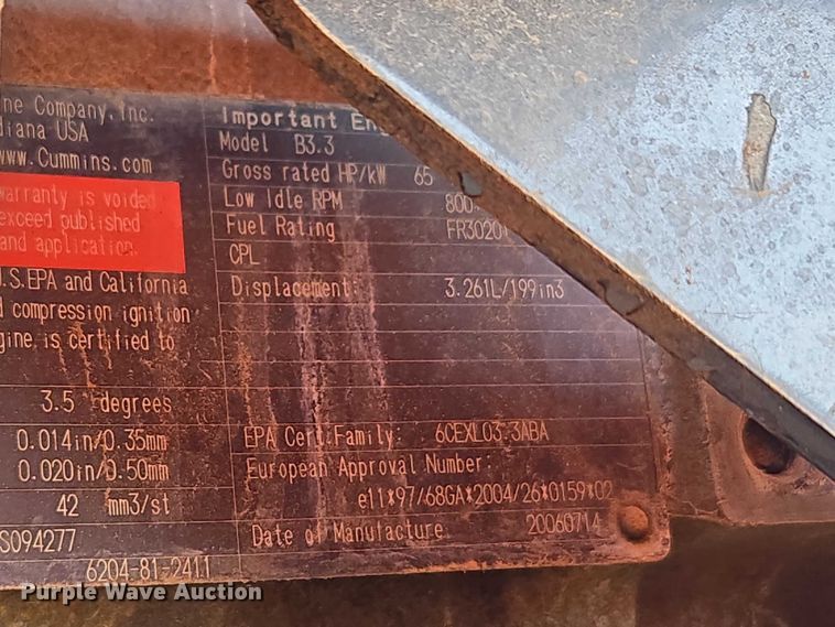 image for item ET1474 2007 Snorkel TB-42CU boom lift