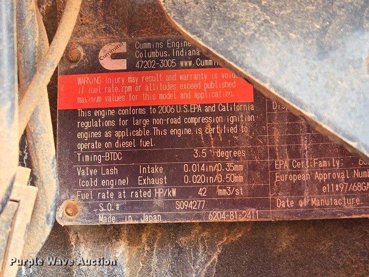 image for item ET1474 2007 Snorkel TB-42CU boom lift