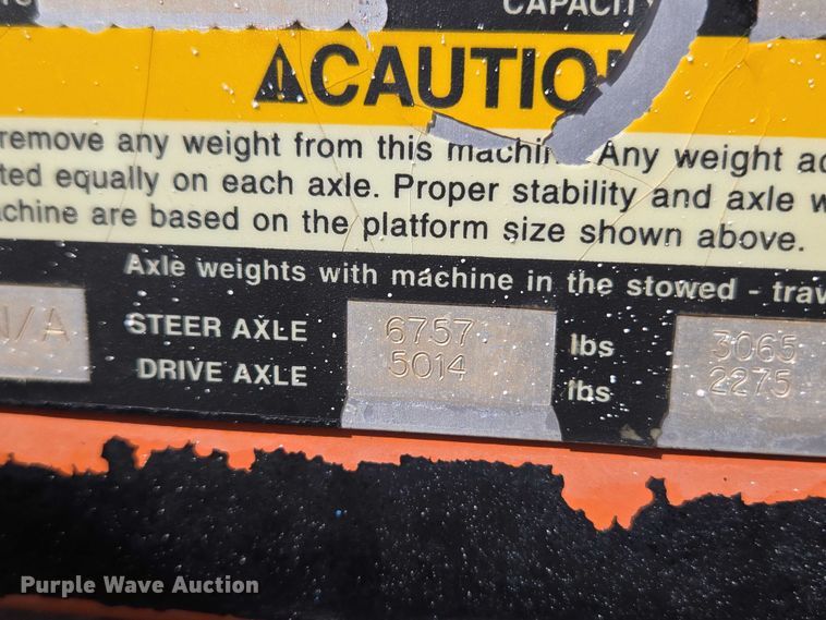 image for item ET1474 2007 Snorkel TB-42CU boom lift