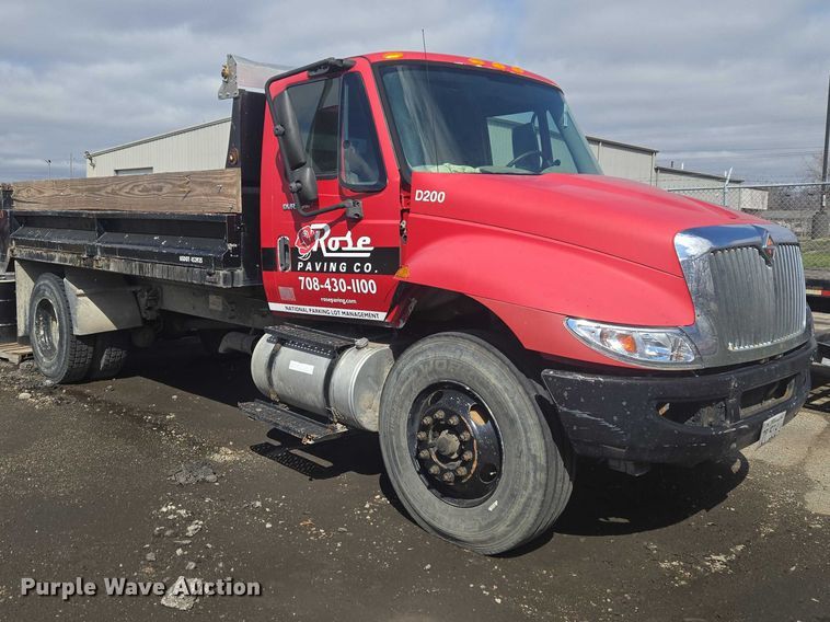 image for item ET1499 2012 International 4300 dump truck