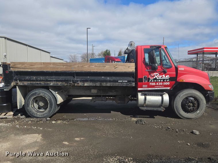 image for item ET1499 2012 International 4300 dump truck