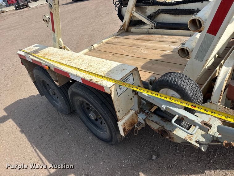 image for item ET1846 2017 Larson LCT 7500 reel trailer