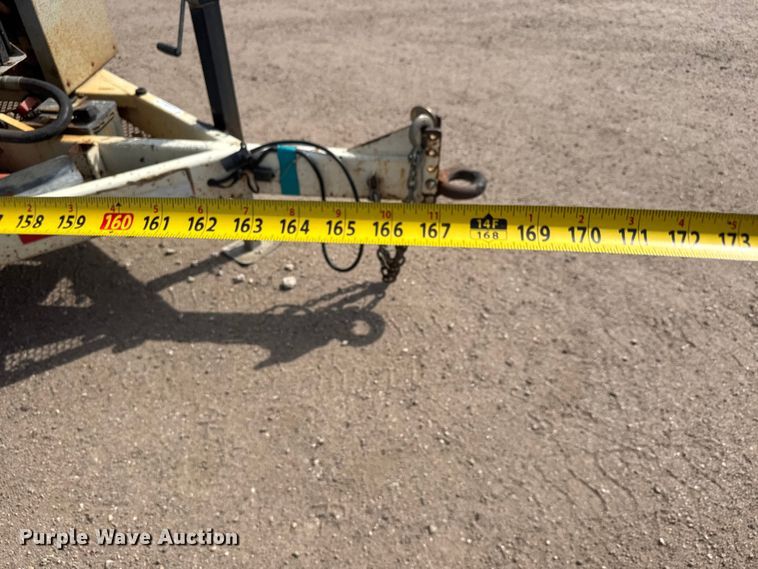 image for item ET1846 2017 Larson LCT 7500 reel trailer