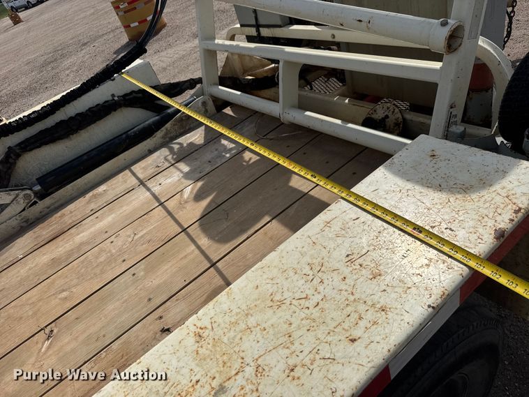 image for item ET1846 2017 Larson LCT 7500 reel trailer