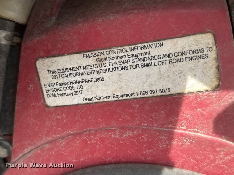 image for item ET1846 2017 Larson LCT 7500 reel trailer