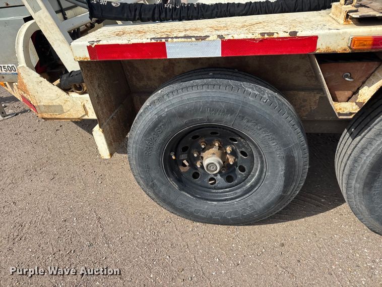 image for item ET1846 2017 Larson LCT 7500 reel trailer