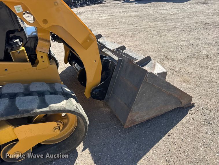 image for item ET1922 2022 Caterpillar 259D3 tracked skid steer loader