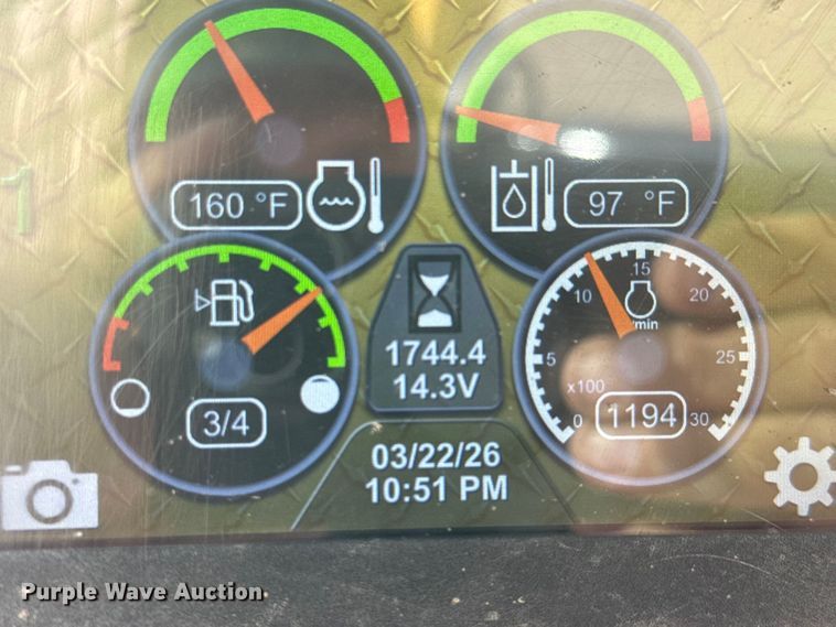 image for item ET1922 2022 Caterpillar 259D3 tracked skid steer loader