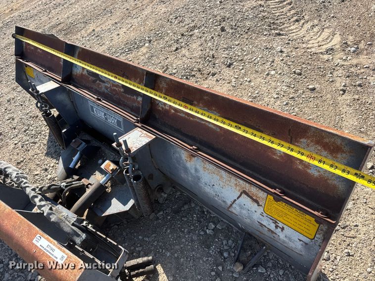 image for item ET1942 KW 35-12610 skid steer snow plow