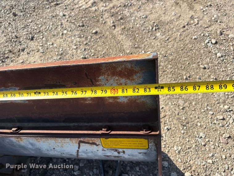 image for item ET1942 KW 35-12610 skid steer snow plow