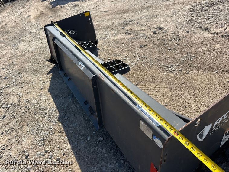 image for item ET1944 2014 FFC 23296-0022 skid steer snow pusher