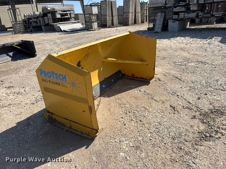image for item ET1945 Pro-Tech Sno Pusher skid steer snow pusher