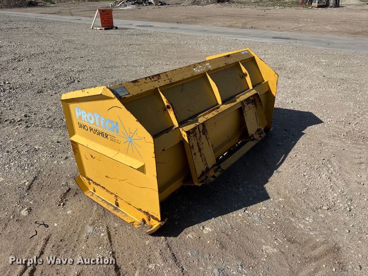 image for item ET1945 Pro-Tech Sno Pusher skid steer snow pusher