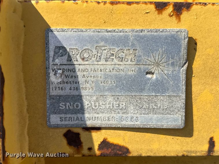image for item ET1945 Pro-Tech Sno Pusher skid steer snow pusher