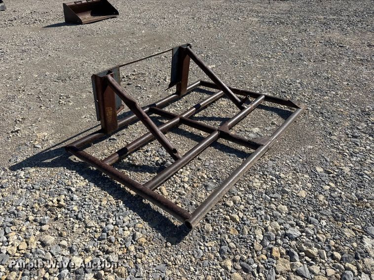 image for item ET1946 Shop built skid steer land leveler