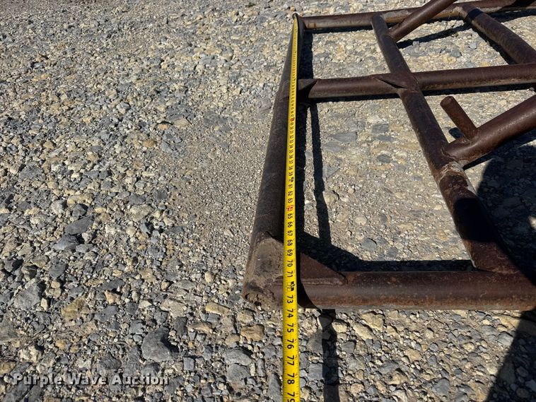 image for item ET1946 Shop built skid steer land leveler