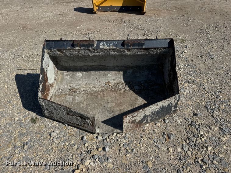 image for item ET1948 Skid steer concrete chute bucket