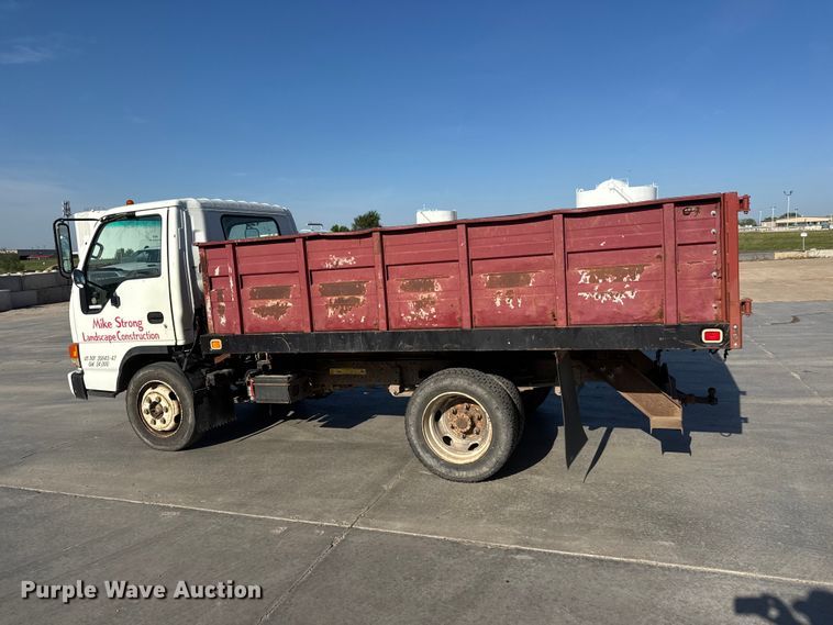 image for item ET1956 2005 Isuzu NPR dump truck