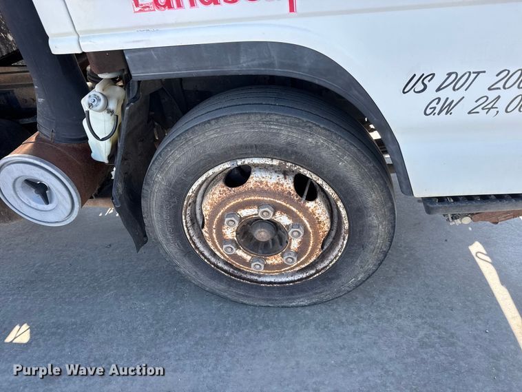 image for item ET1956 2005 Isuzu NPR dump truck