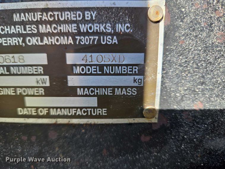 image for item ET5198 Ditch Witch 410SXD trencher