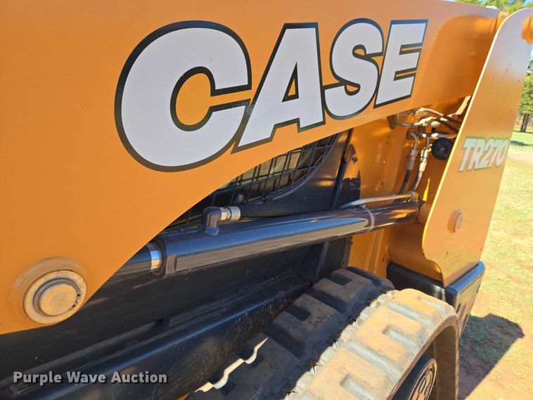 image for item ET5218 2017 Case TR270 tracked skid steer loader