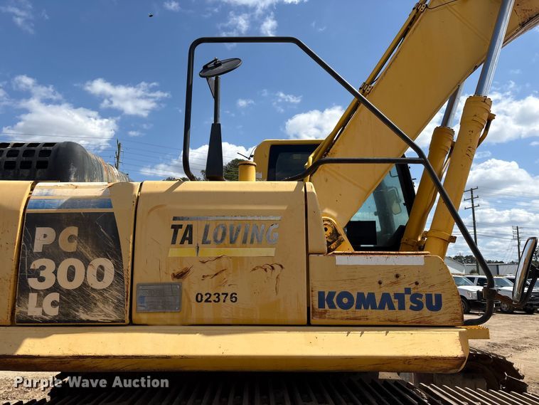 image for item EU0503 Komatsu PC300LC excavator