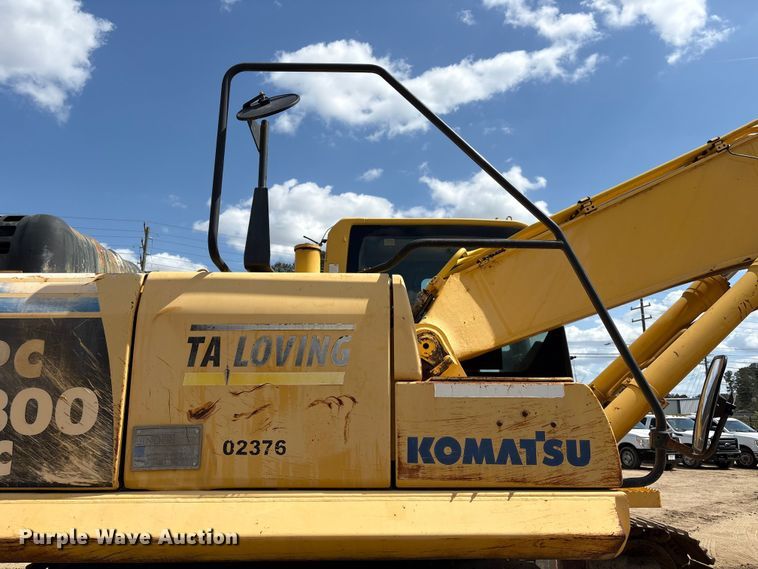 image for item EU0503 Komatsu PC300LC excavator