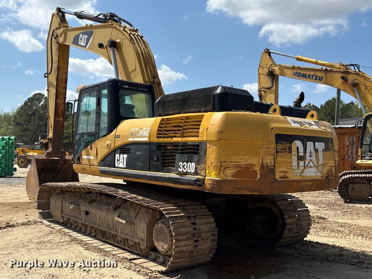 image for item EU0504 2008 Caterpillar 330D excavator