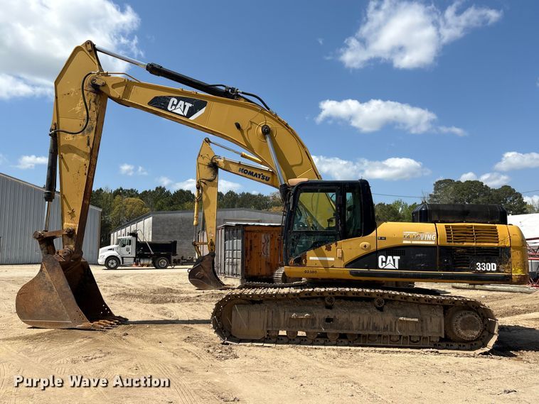 image for item EU0504 2008 Caterpillar 330D excavator