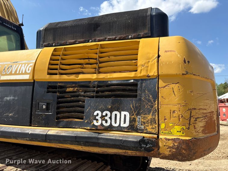 image for item EU0504 2008 Caterpillar 330D excavator