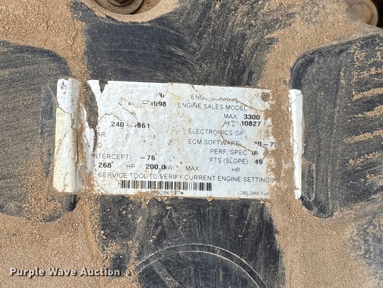 image for item EU0504 2008 Caterpillar 330D excavator