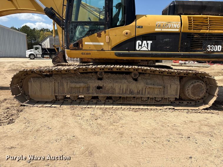 image for item EU0504 2008 Caterpillar 330D excavator