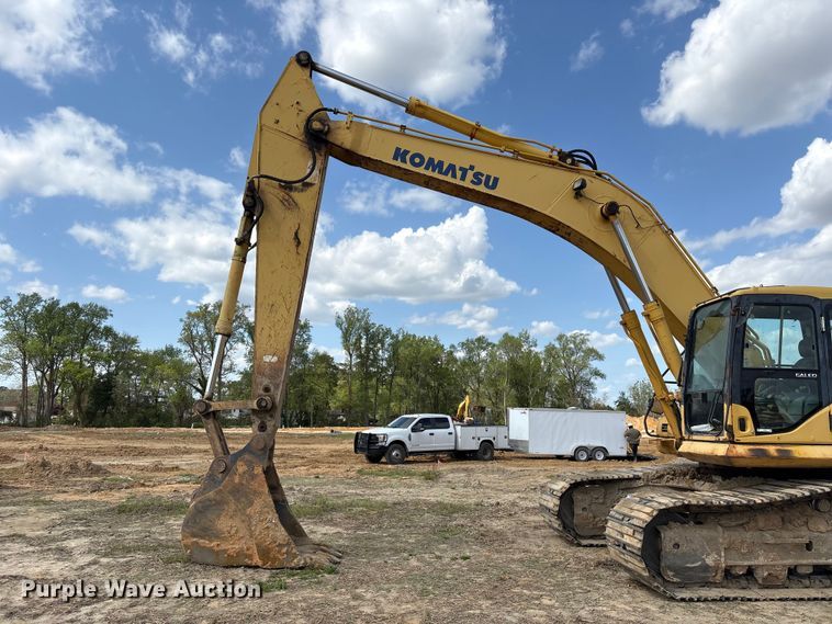 image for item EU0510 Komatsu PC300LC excavator