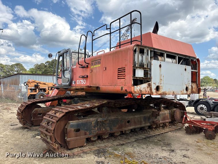 image for item EU0511 1999 Hitachi EX750-5 excavator