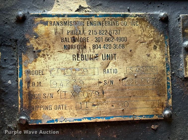 image for item EU0512 1968 Hendrickson 60-D crane