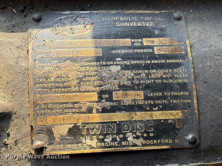 image for item EU0512 1968 Hendrickson 60-D crane