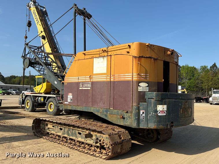 image for item EU0514 1976 Bucyrus-Erie 30-B crane