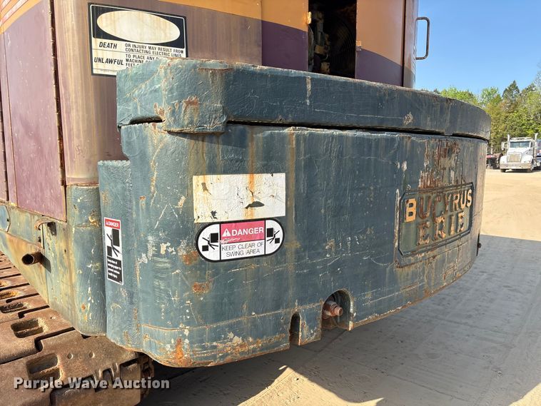 image for item EU0514 1976 Bucyrus-Erie 30-B crane