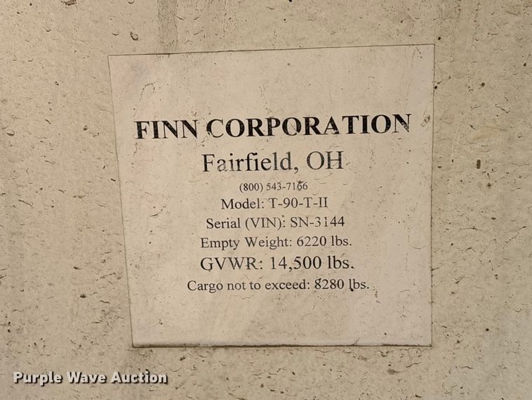 image for item EU0518 Finn T-90-T-II hydroseeder