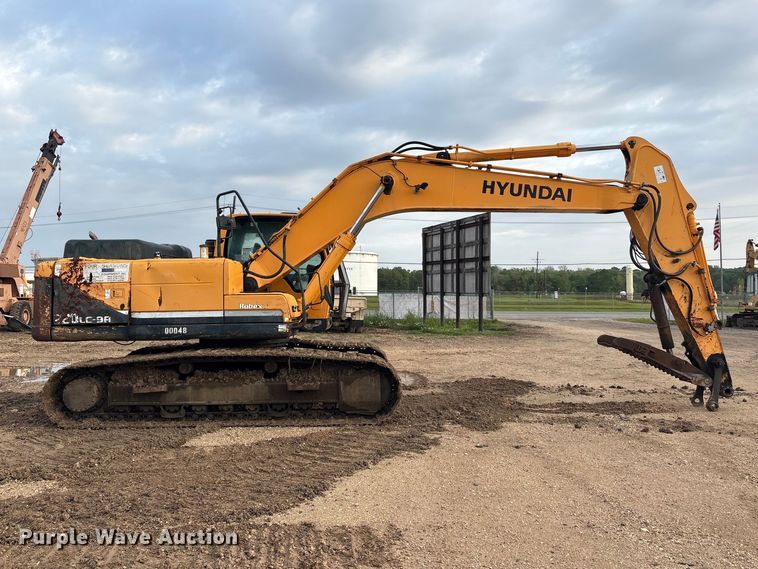 image for item EU0525 2013 Hyundai Robex 220LC-9A excavator