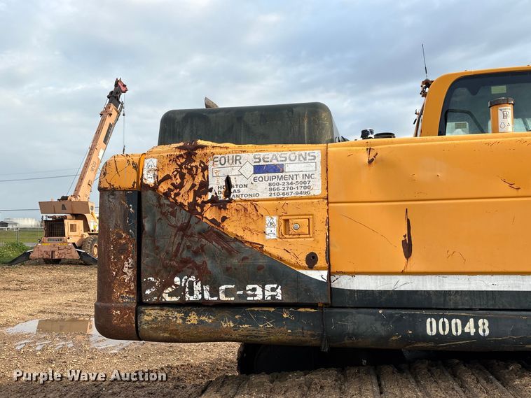 image for item EU0525 2013 Hyundai Robex 220LC-9A excavator