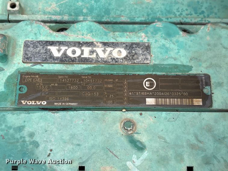 image for item EU0526 2006 Volvo EC290B LC excavator