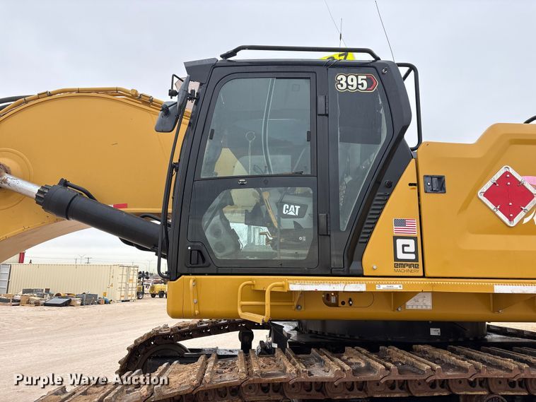 image for item EU4832 2020 Caterpillar 395 excavator