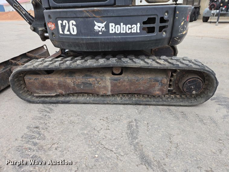 image for item EV5581 2015 Bobcat E26 mini excavator